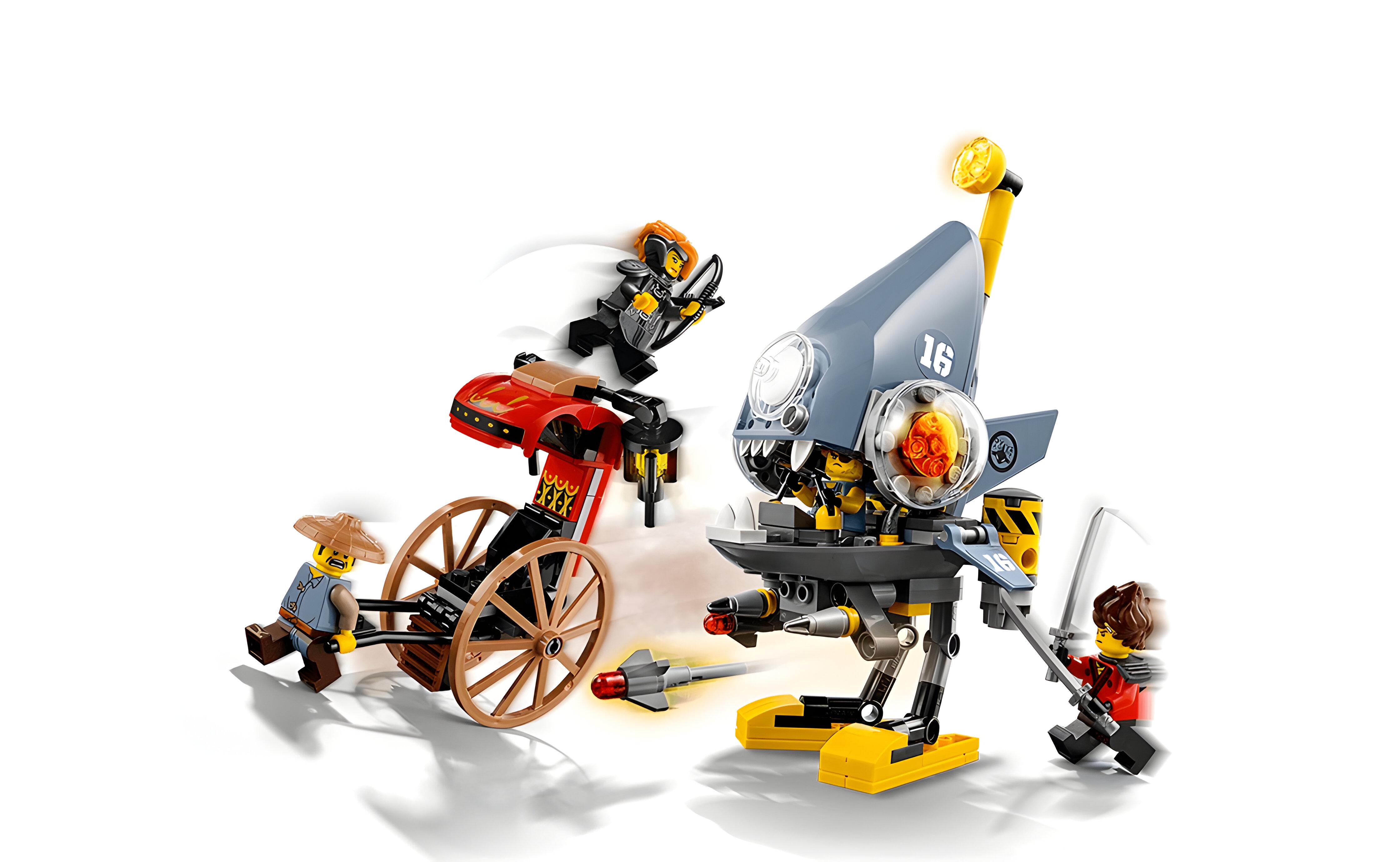 Конструктор Ninjago Атака Пираньи 241 деталь (10797) - фото 5 Конструктор Ninjago Атака Пираньи 241 деталь (10797) - фото 5