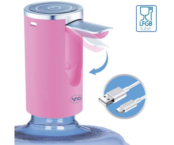 Помпа для воды электрическая VIO E23 со складным носиком Розовый (9966) - фото 11 Помпа для воды электрическая VIO E23 со складным носиком Розовый (9966) - фото 11