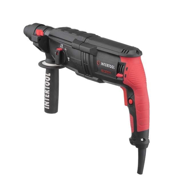 Перфоратор Intertool WT-0171 1000 Вт 3,2 Дж 0-1300 об/мин. 0-5100 уд/мин. 3 режима съемный быстрозажимной патрон (129928) - фото 6 Перфоратор Intertool WT-0171 1000 Вт 3,2 Дж 0-1300 об/мин. 0-5100 уд/мин. 3 режима съемный быстрозажимной патрон (129928) - фото 6
