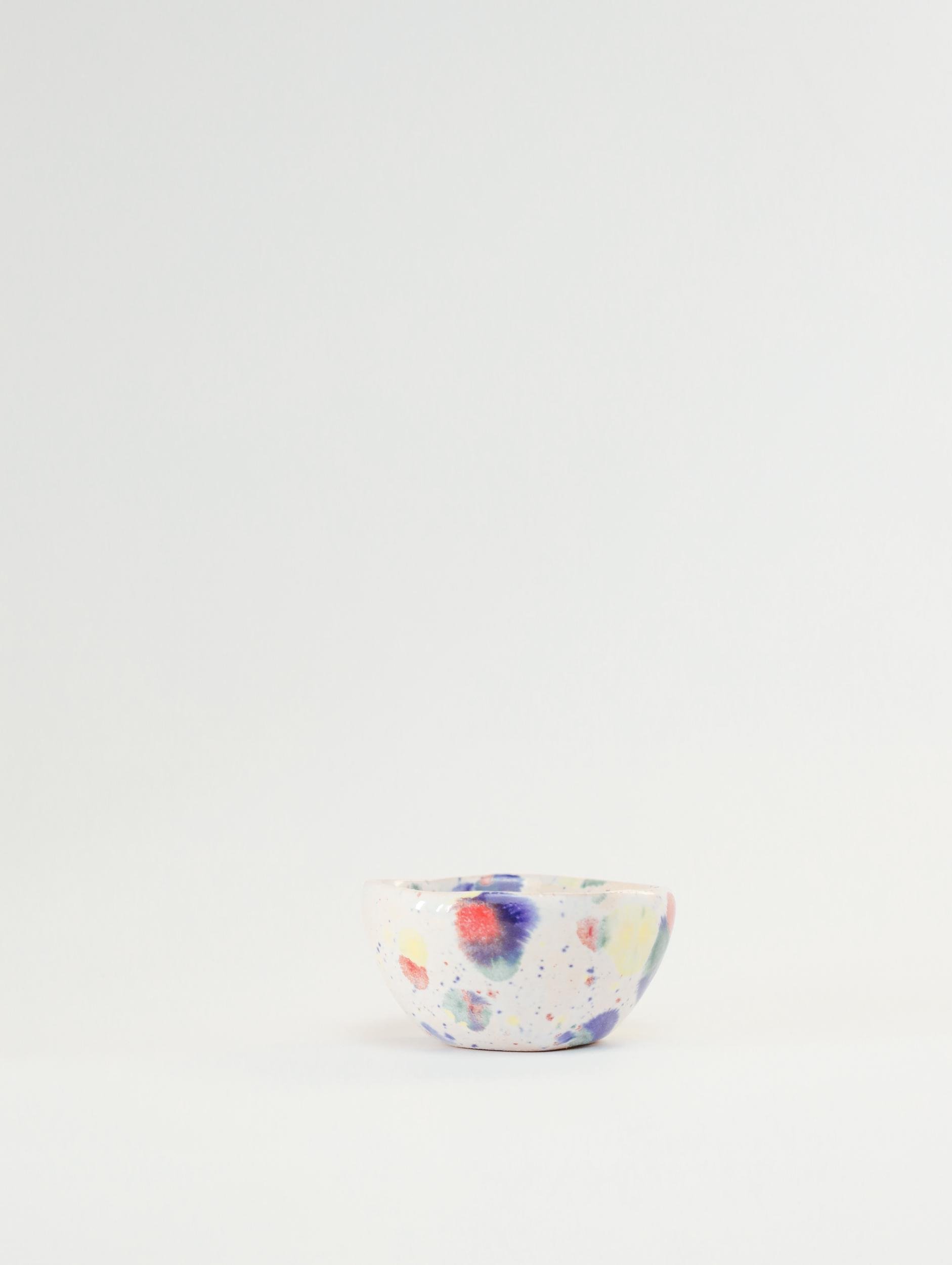 Пиала чайная Арлекин мини ручной работы (CUP-013)