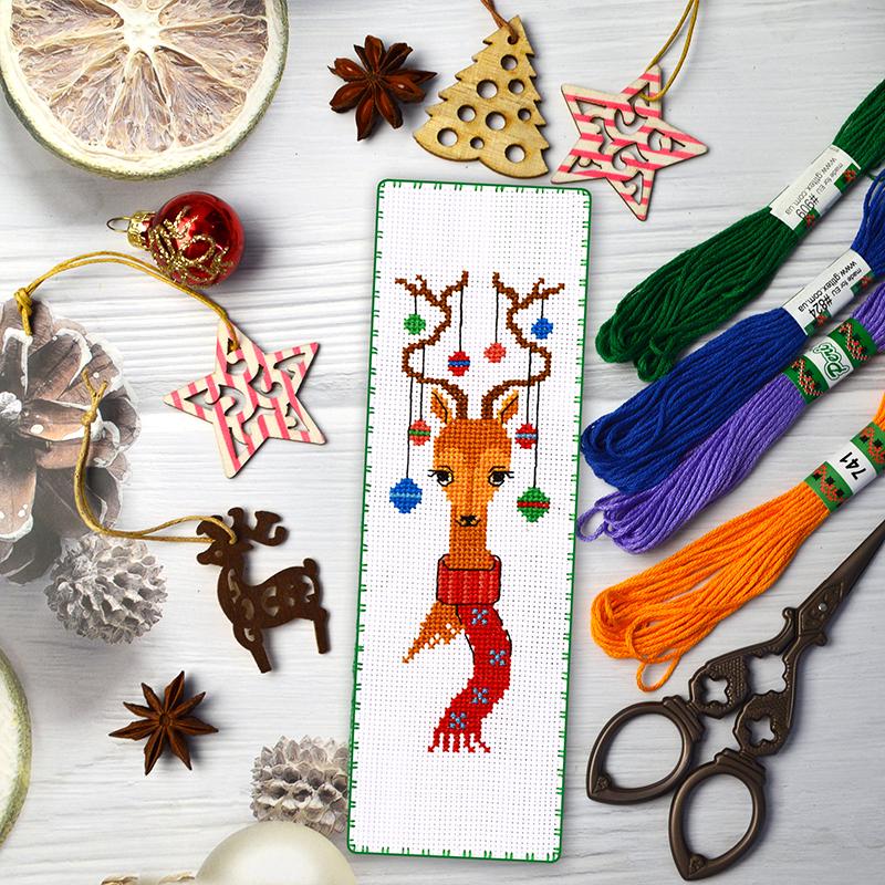 Набор для вышивки закладки Праздник приближается (946)