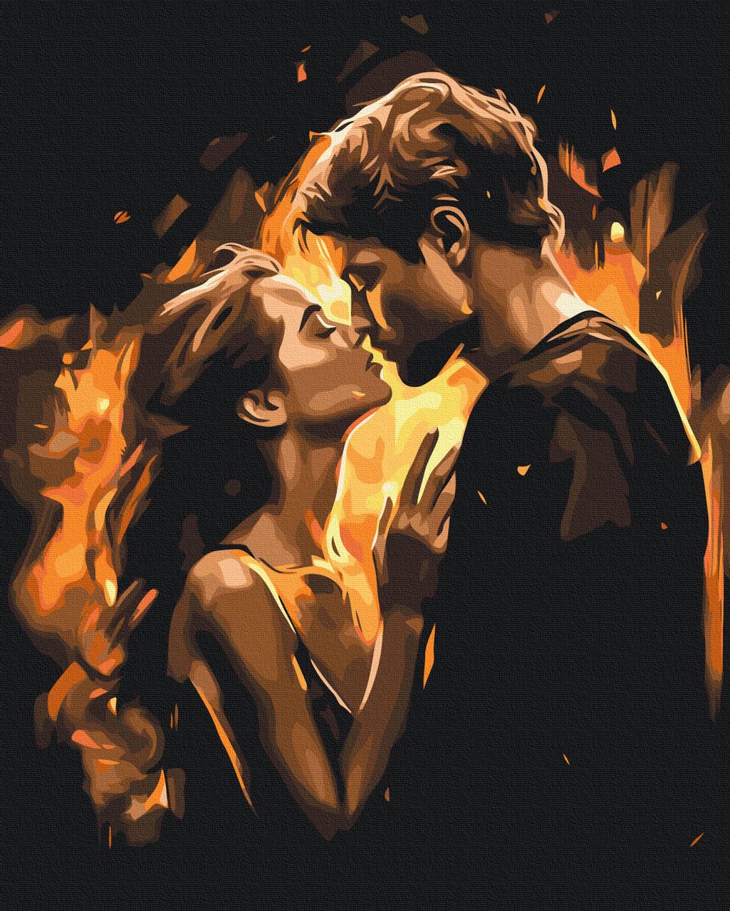 Картина по номерам BrushMe Пламя любви 40х50 см (BS53889)