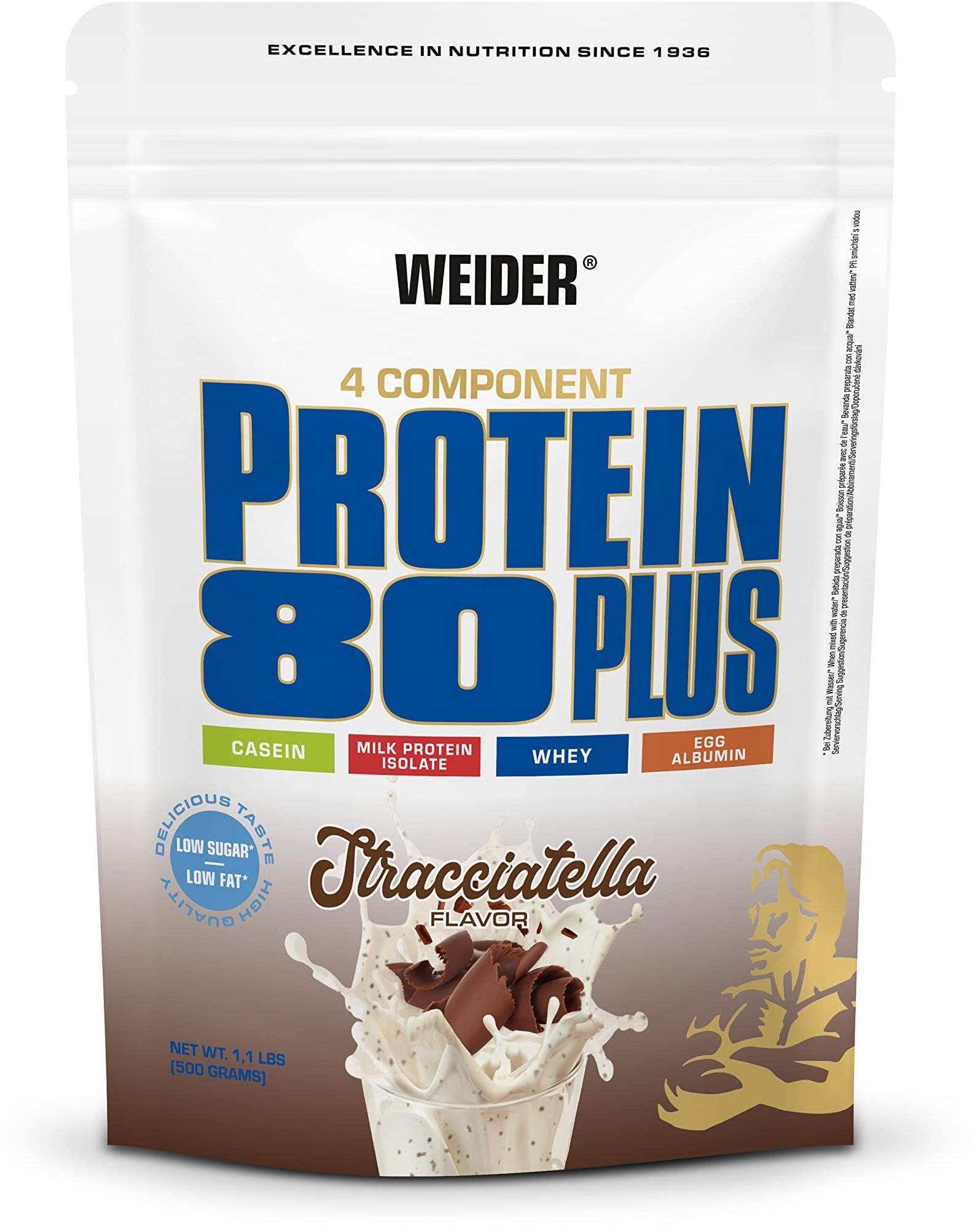 Протеин Protein 80 Plus 500 г Straciatella (00000034470)