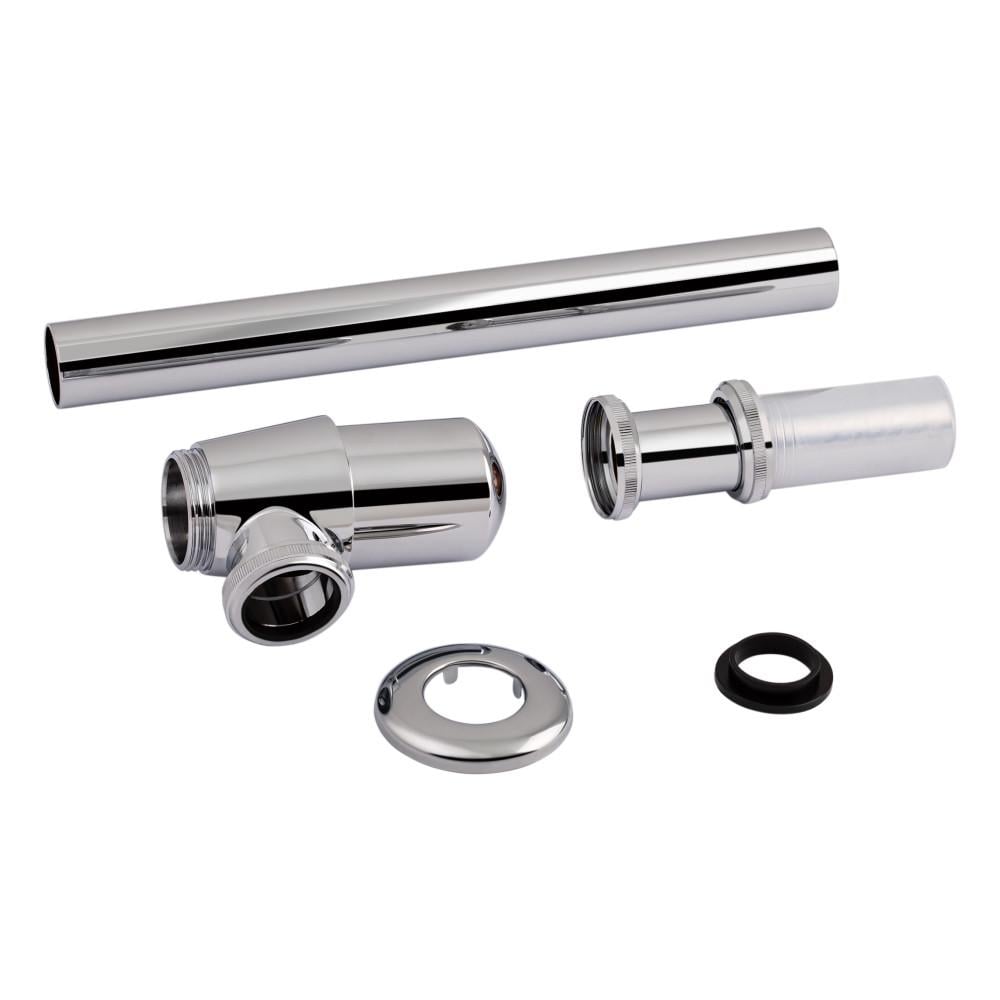 Сифон с донным клапаном Lidz Tani 47 00 003 002 с переливом для умывальника хромированный (LDTAN02CRM32528) - фото 2