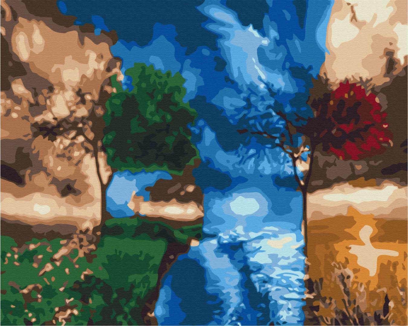 Картина по номерам Brushme Времена года 40x50 см (BS26007)