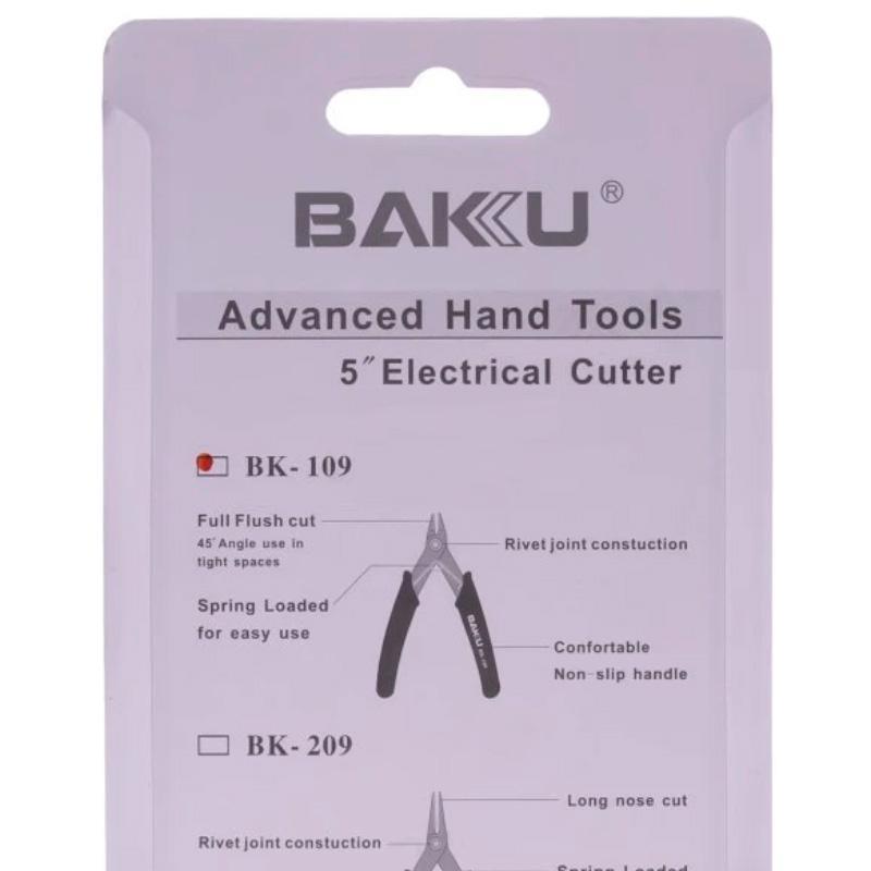 Бокорезы-кусачки BAKU BK-109 Red (160206) - фото 6 Бокорезы-кусачки BAKU BK-109 Red (160206) - фото 6