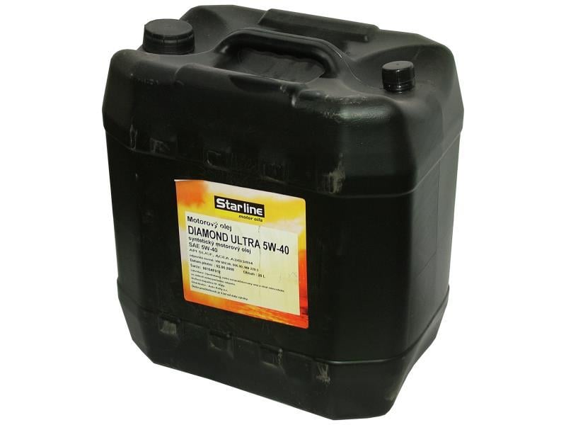 Масло моторное Starline Diamond Ultra 5W40 20 л API SM CF/ACEA A3 B4 (NA DU-20)