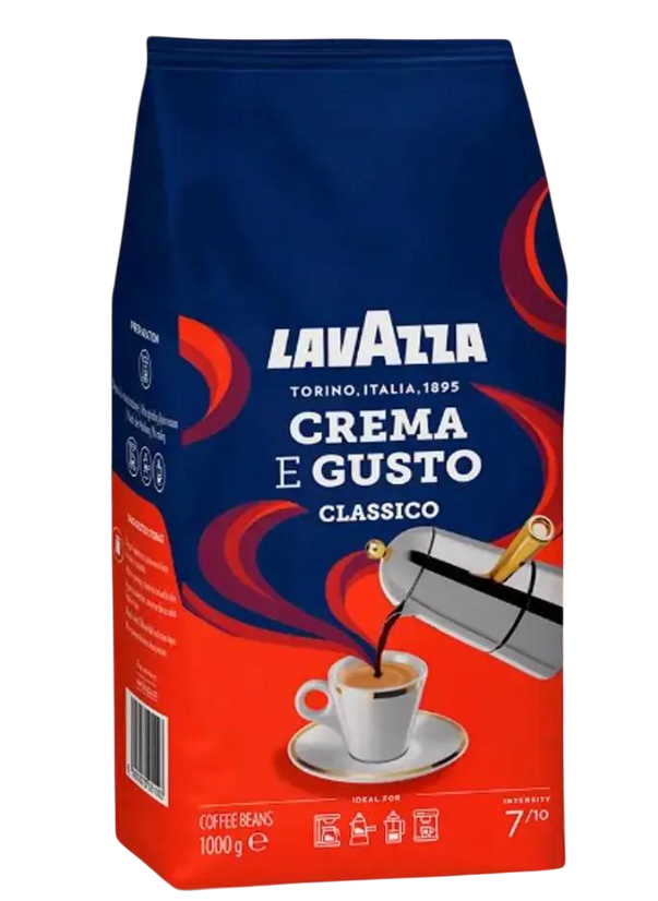 Кава в зернах Lavazza Crema e gusto Classico 1 кг (28080690)