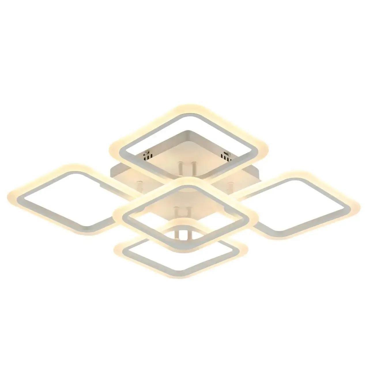 LED-люстра потолочная Valeso V-YZD5087 WT 86W (28689497)