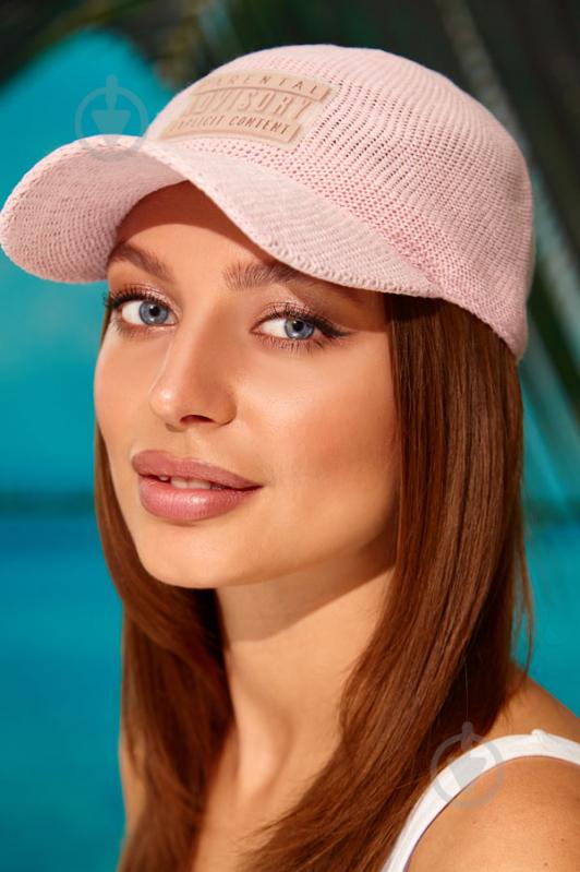 В'язана бейсболка "Parental Advisory" (4958) Braxton світла пудра