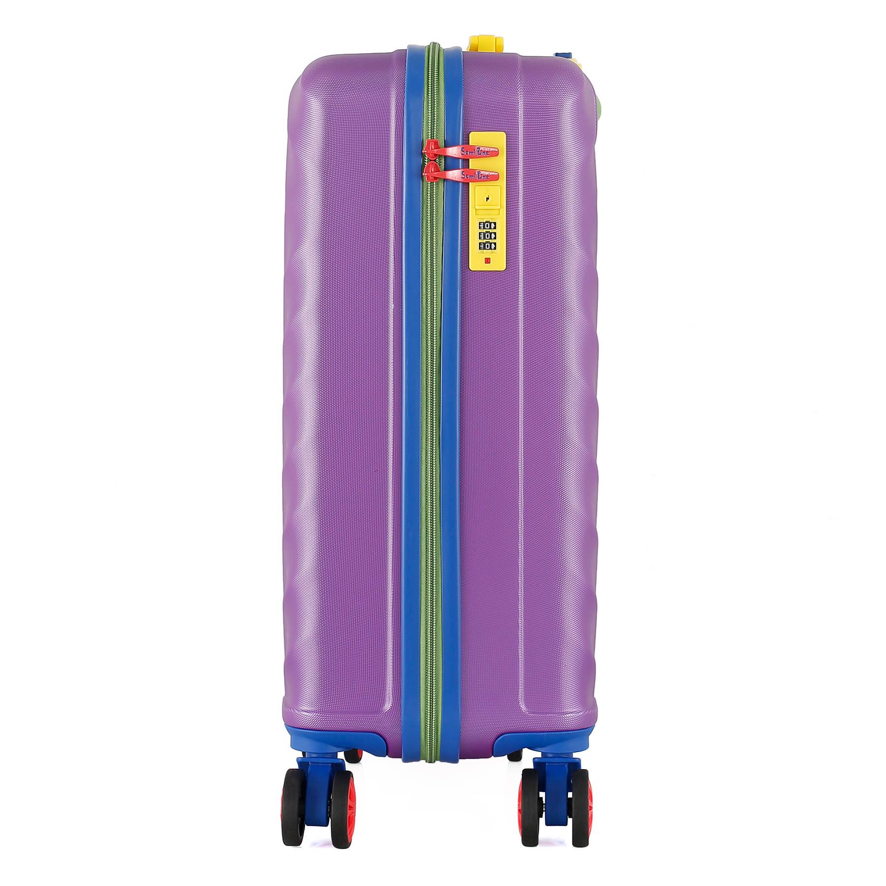 Чемодан SEMI LINE 20" S Purple (T5804-1) - фото 3 Чемодан SEMI LINE 20" S Purple (T5804-1) - фото 3