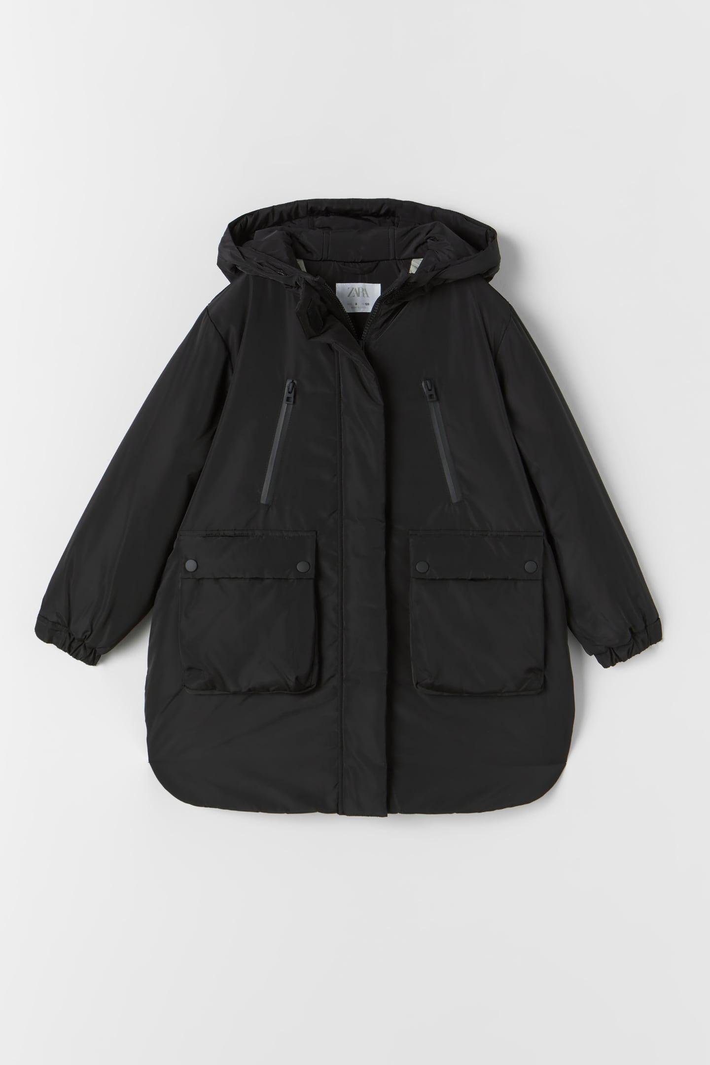 Куртка зимова дитяча Zara для дівчинки 116 см Black (562735800) - фото 2 Куртка зимова дитяча Zara для дівчинки 116 см Black (562735800) - фото 2