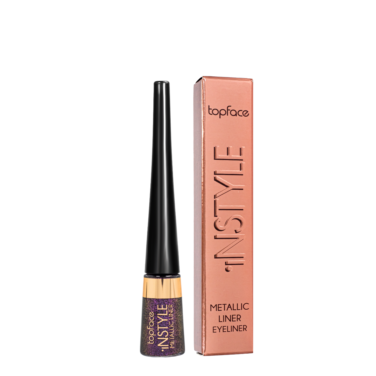 Подводка для век Topface Instyle Metallic Eyeliner РТ554 №2 цветная перламутровая