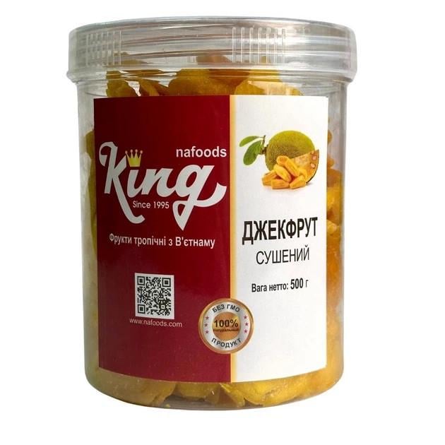 Джекфрут сушеный King банка 500 г