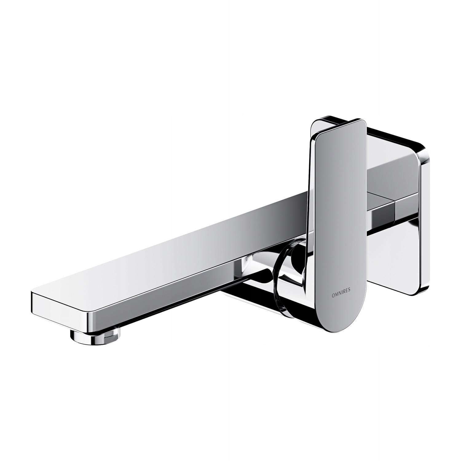 Смеситель для умывальника Omnires Parma PM7415NCR настенный однорычажный Хром (169401)