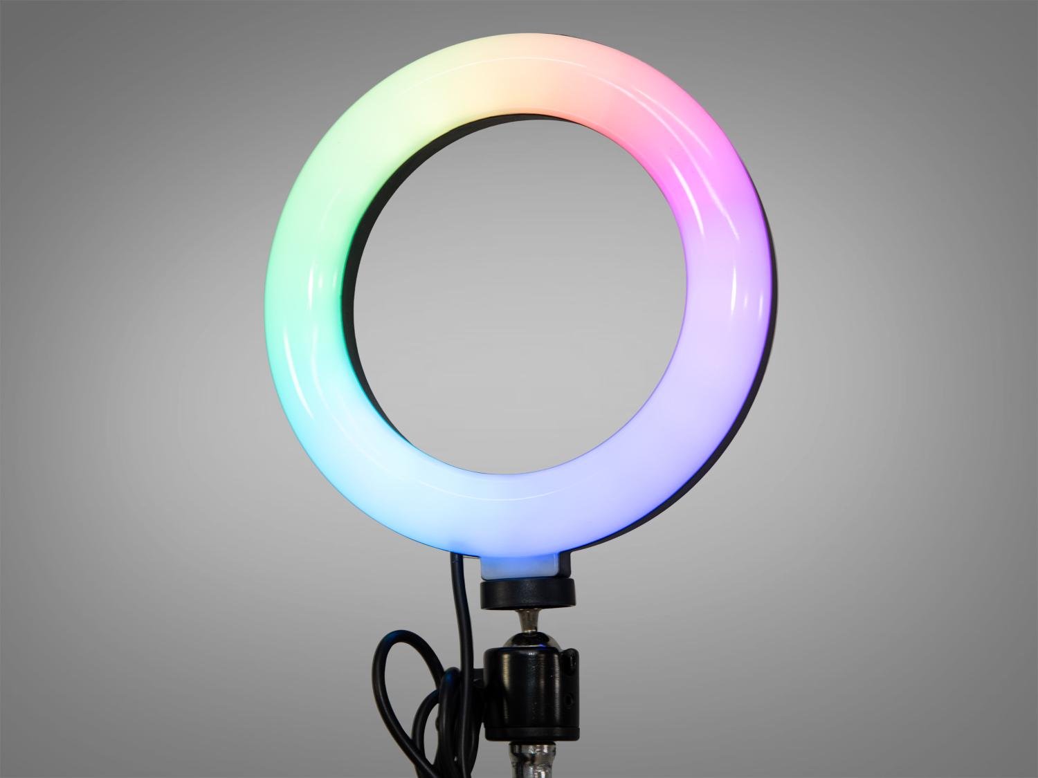 Кольцевая лампа RGB без штатива 15 см (SL-6RGB)