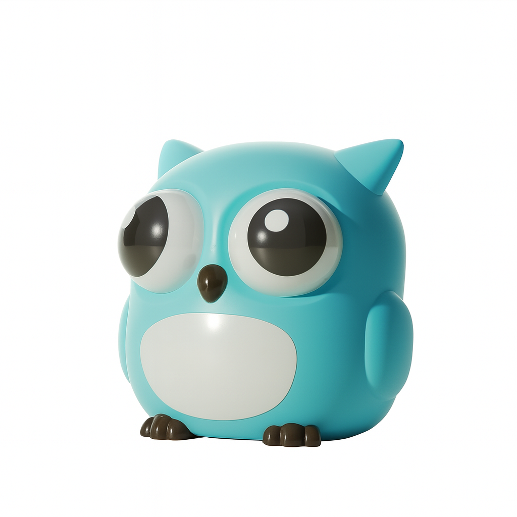 Антистресс сова Бирюзовый (0244)