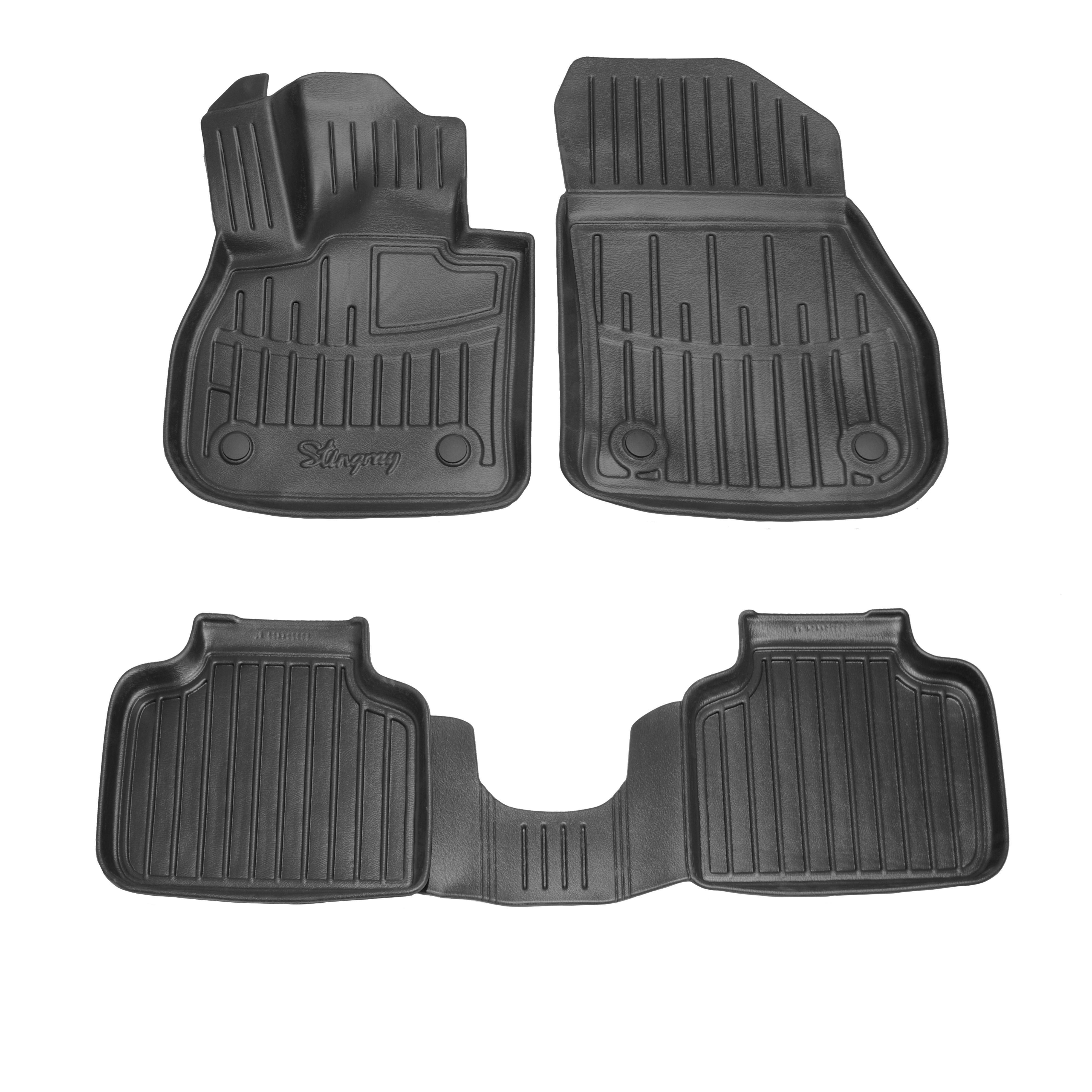 Коврики Stingray 3D для Mini Countryman F60 2017-2023 рр. полиуретан 4 шт. Черный (158334)