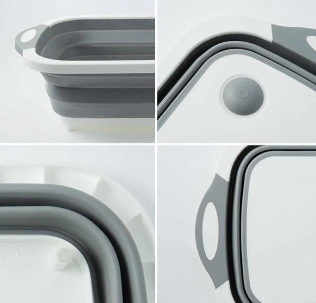 Доска складная разделочная для мытья и резки овощей(2311) - фото 4