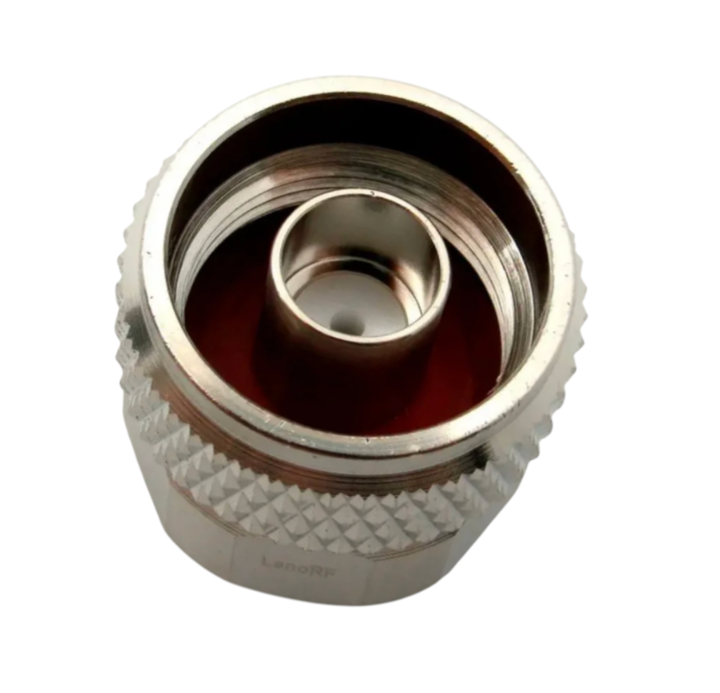 Конектор для телекомунікацій N типу для RG402 із наднизьким згасанням сигналу ≤0.05 дБ на частотах до 3000 МГц 1 шт. Золотий (000049097_2) - фото 6 Конектор для телекомунікацій N типу для RG402 із наднизьким згасанням сигналу ≤0.05 дБ на частотах до 3000 МГц 1 шт. Золотий (000049097_2) - фото 6