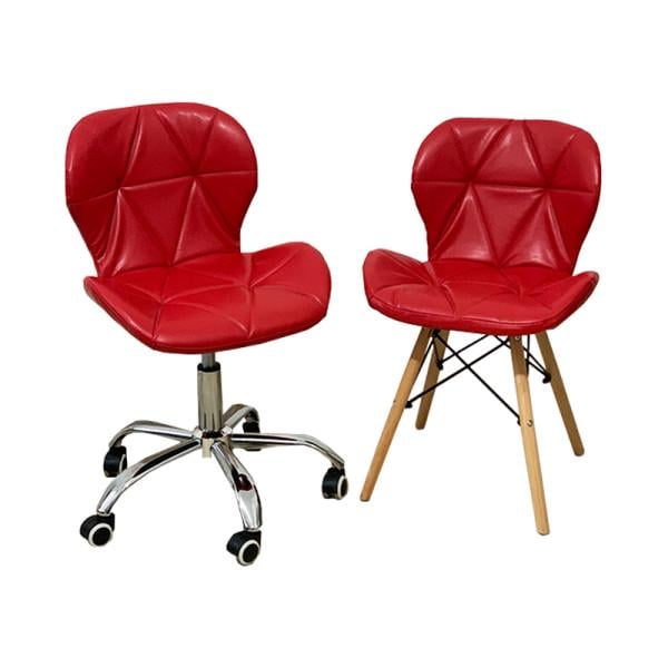 Набір стільців для майстра та клієнта Стар Червоний