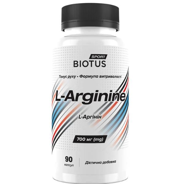 Аргинин Biotus L-Arginine 700 мг 90 капс. (000027298) Аргинин Biotus L-Arginine 700 мг 90 капс. (000027298)