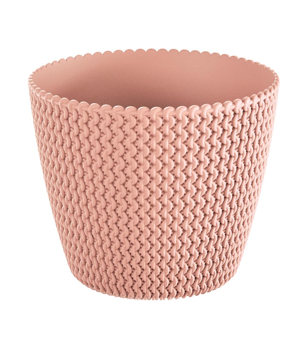 Горшок для цветов Prosperplast SPLOFYН-18,4 см Персиковый (13000-488)