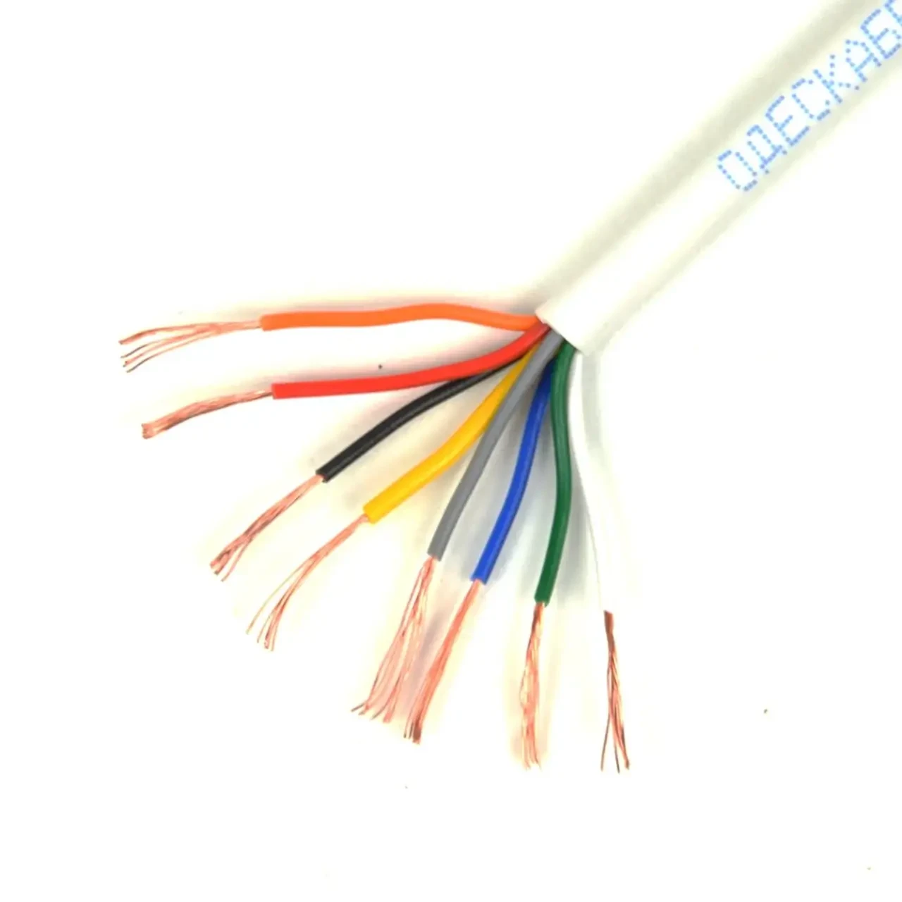 Кабель сигнальный Одескабель Alarm CABLE 8x0,22 мм CU с жилой заземлением в экране бухта 100 м