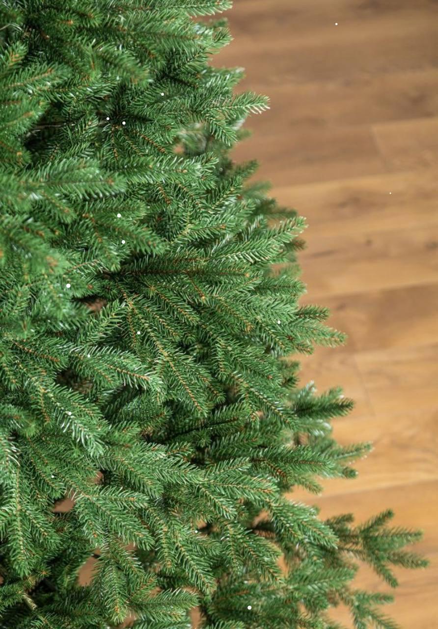 Штучна ялинка лита Альпійська з металевою підставкою 1,50 м Зелений (NYT15138) - фото 7