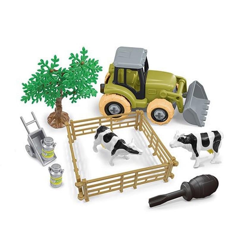 Игровой набор Bambi Трактор с инструментами (IM-176-M-937)