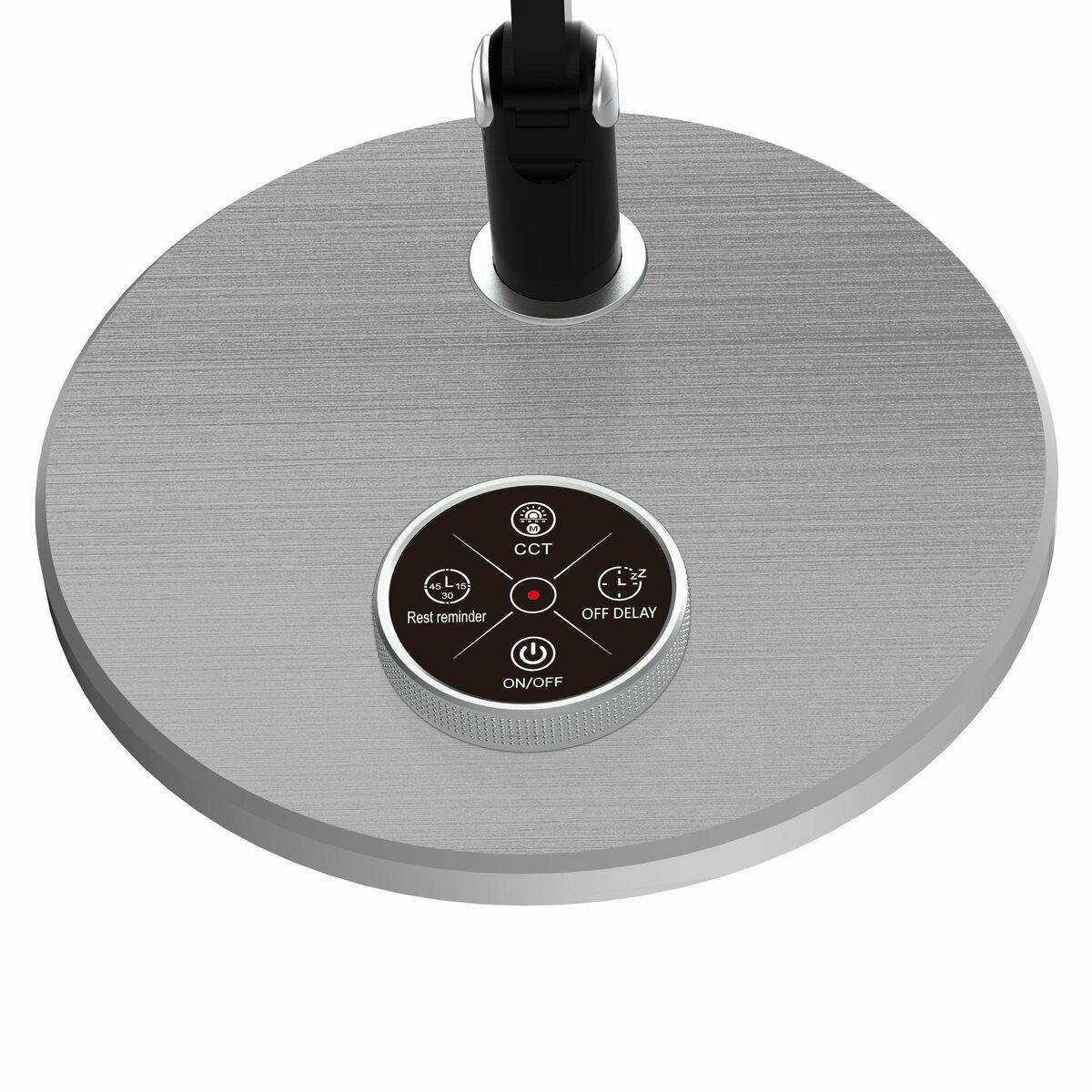 Настольная лампа светодиодная гибкая Sirius BL-1892 Серебряный (43589) - фото 2 Настольная лампа светодиодная гибкая Sirius BL-1892 Серебряный (43589) - фото 2