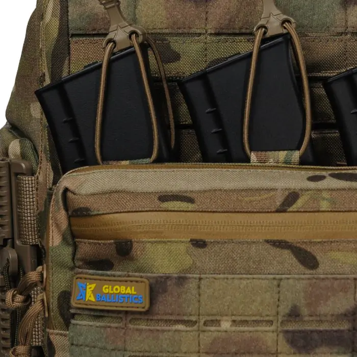 Плитоноска Warmor Gen6 Органайзер комбинирований под 3 магазина Мультикам - фото 6