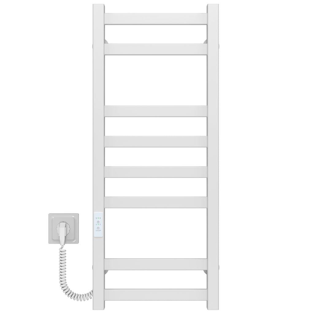 Полотенцесушитель электрический Deffi Avast П8 WD04 левое подключение крашеная сталь 300х800 мм Белый (B.AV.80.30.8.EWL4)