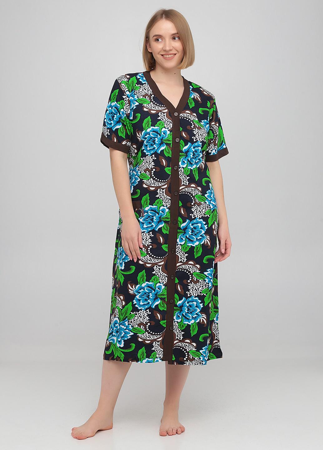 Домашний женский халат Romeo Life 8 Коричневый (4180-60)