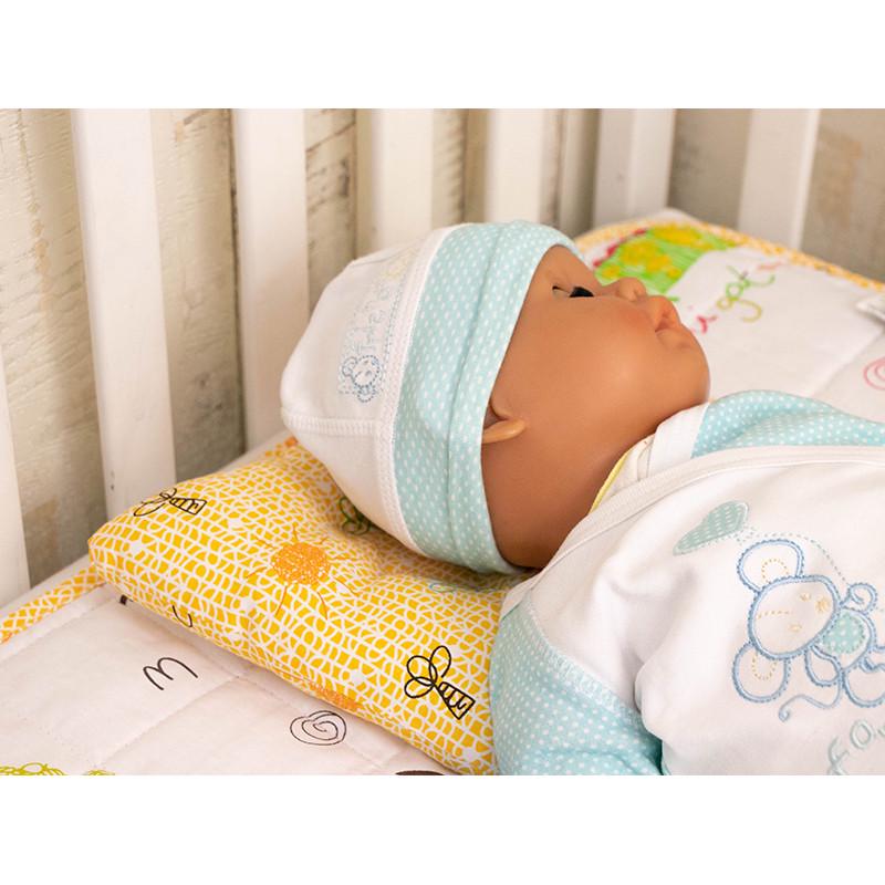 Подушка дитяча Руно 25x28 Батерфляй бязь з наволочкою сатин Білий (26781) - фото 3 Подушка дитяча Руно 25x28 Батерфляй бязь з наволочкою сатин Білий (26781) - фото 3