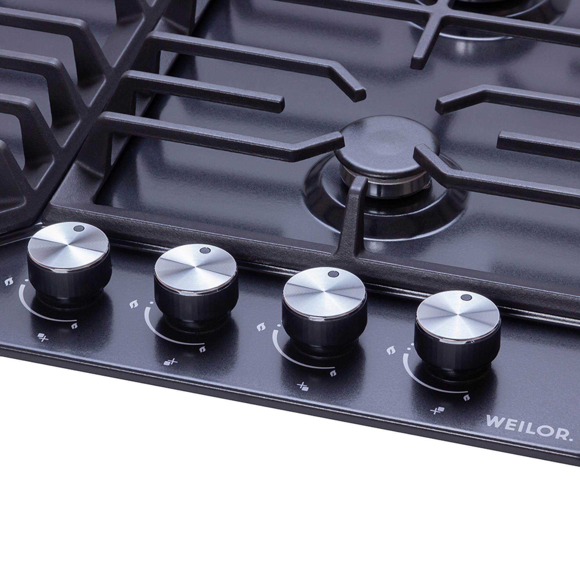 Варочная поверхность газовая WEILOR GM W 624 BL - фото 5