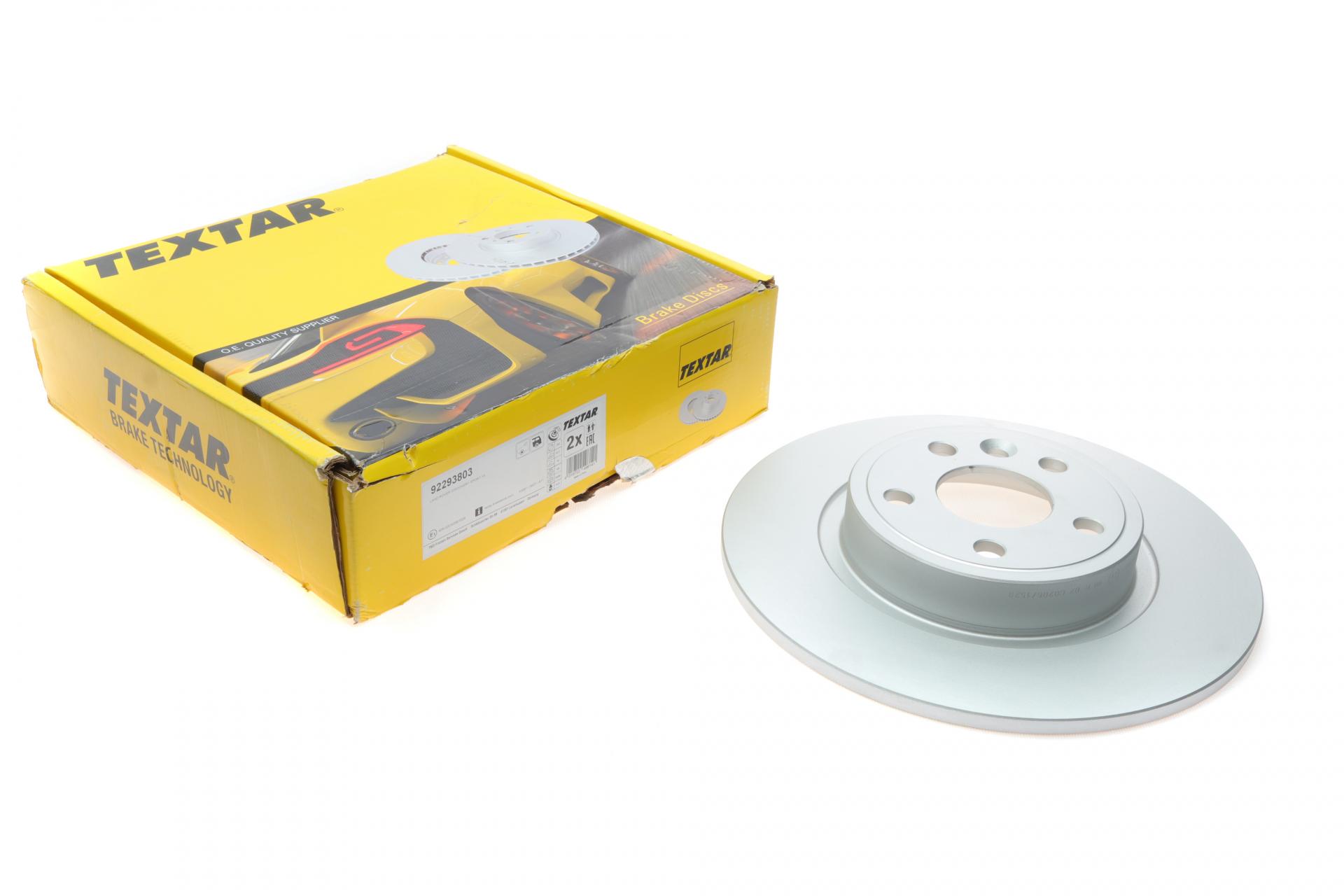 Диск тормозной задний TEXTAR для Land Rover Discovery Sport 14- PRO 300x10 мм (92293803)