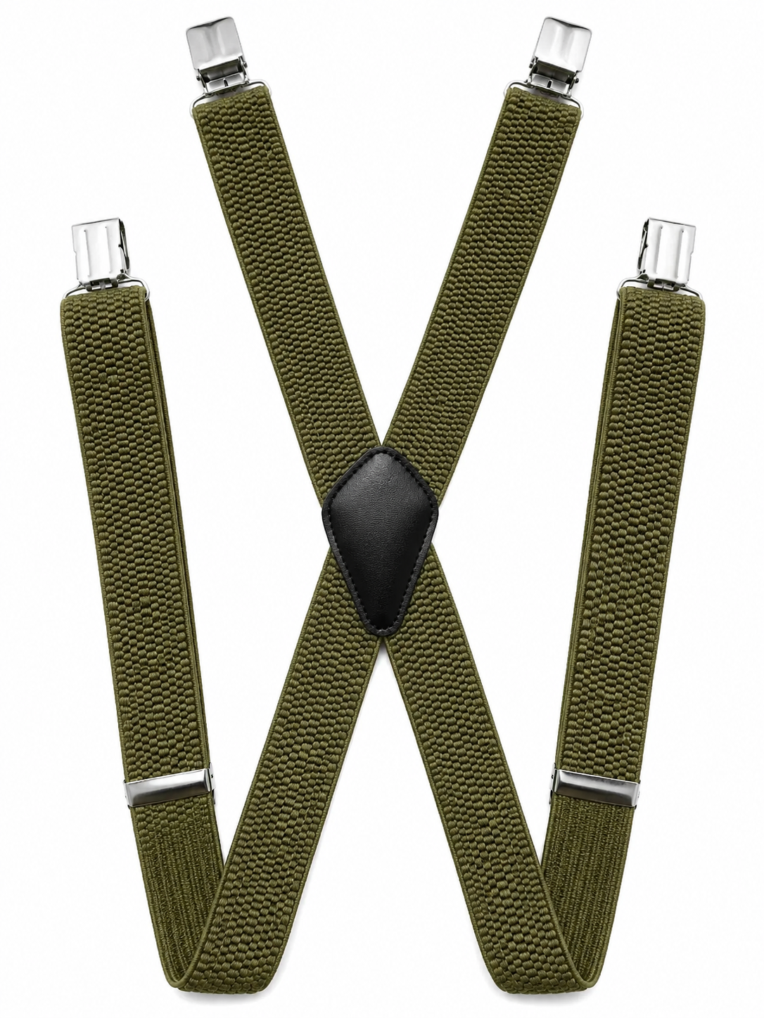 Подтяжки мужские Оливковый (pu029)