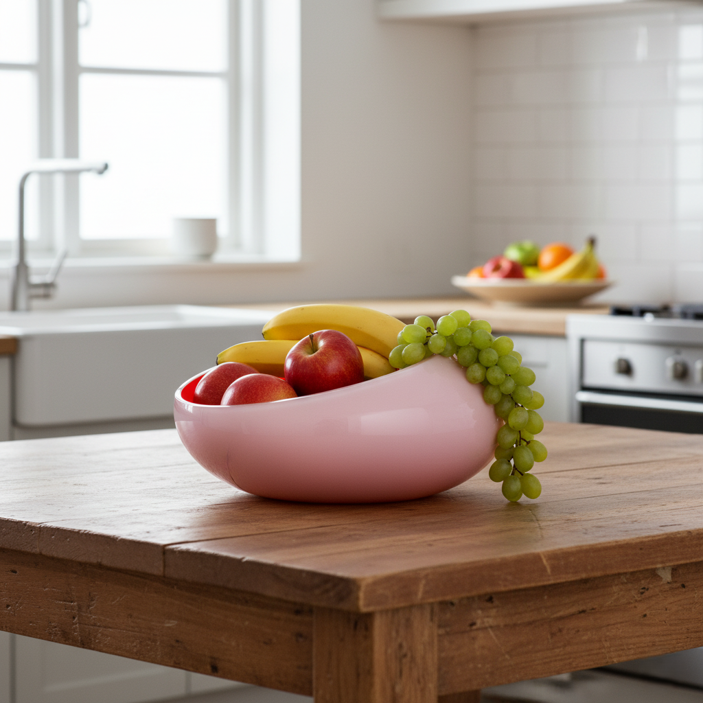 Фруктовница стеклянная Sakura 24 см (30249747) - фото 4 Фруктовница стеклянная Sakura 24 см (30249747) - фото 4