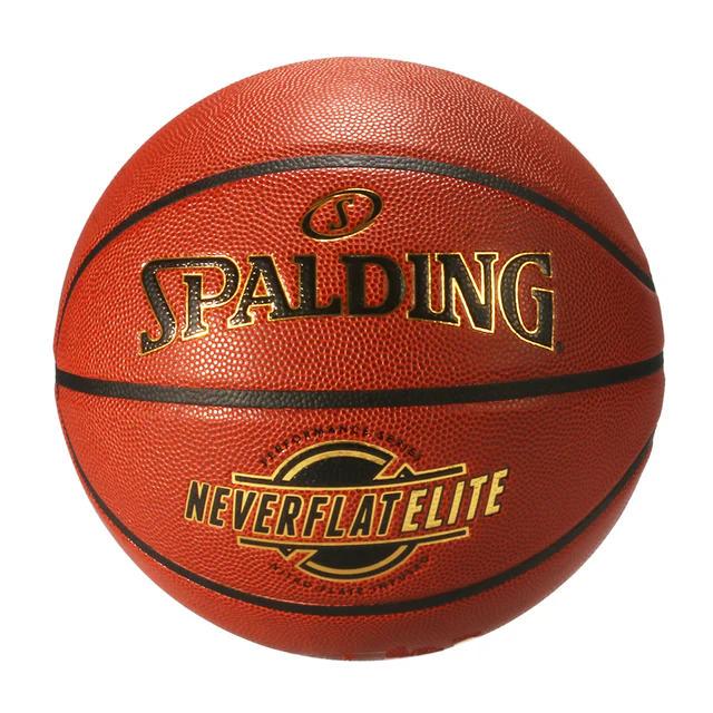 Баскетбольный мяч Spalding NeverFlat Elite Уни р. 7 Оранжевый (76573ZP)