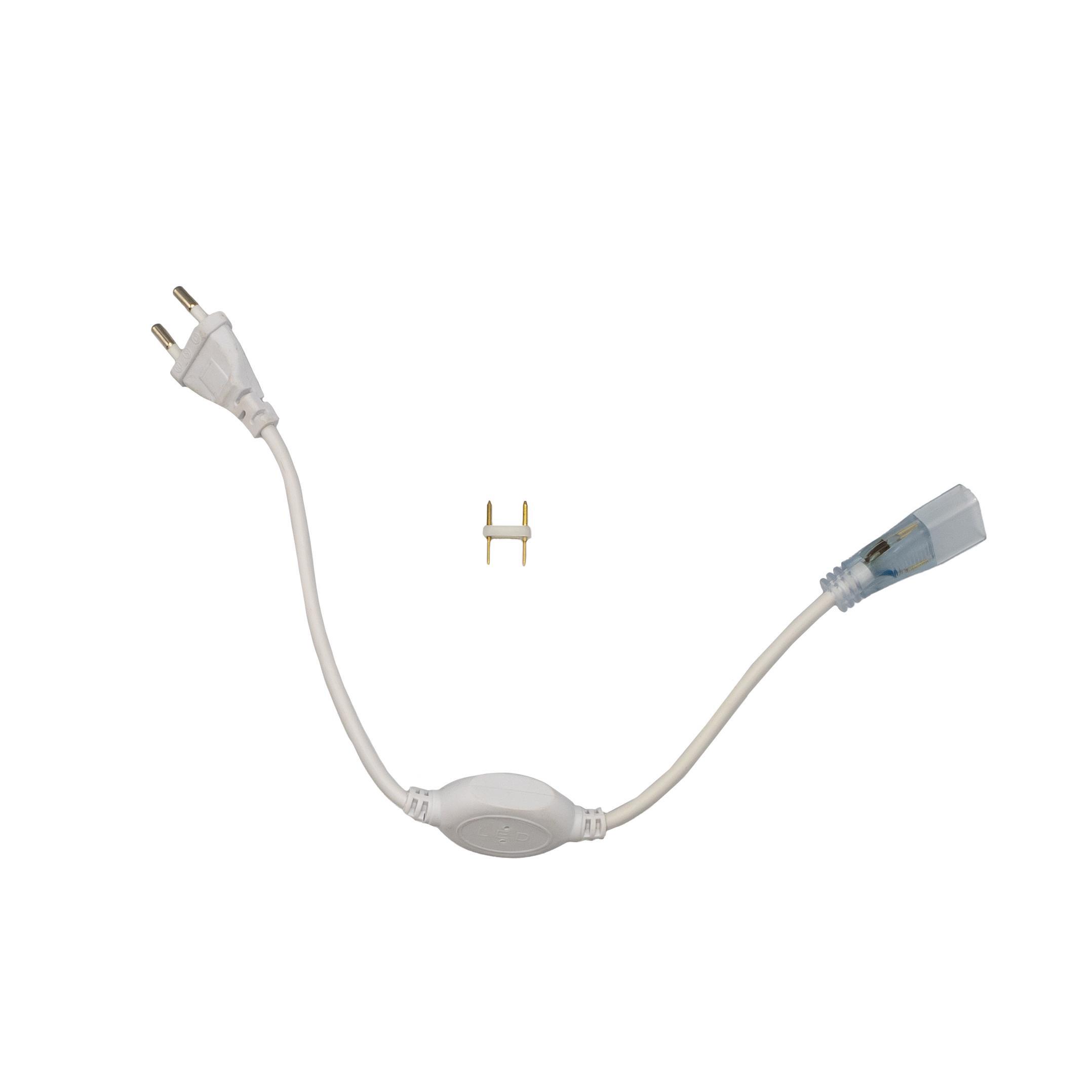 Кабель живлення Prolum для LED-стрічки 220V 12 мм (29821983) - фото 2 Кабель живлення Prolum для LED-стрічки 220V 12 мм (29821983) - фото 2