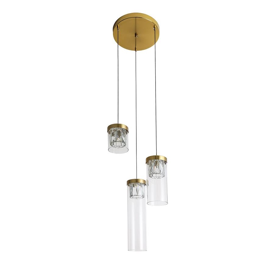 Светильник подвесной светодиодный Levistella 800P1021-3 CL Бронза