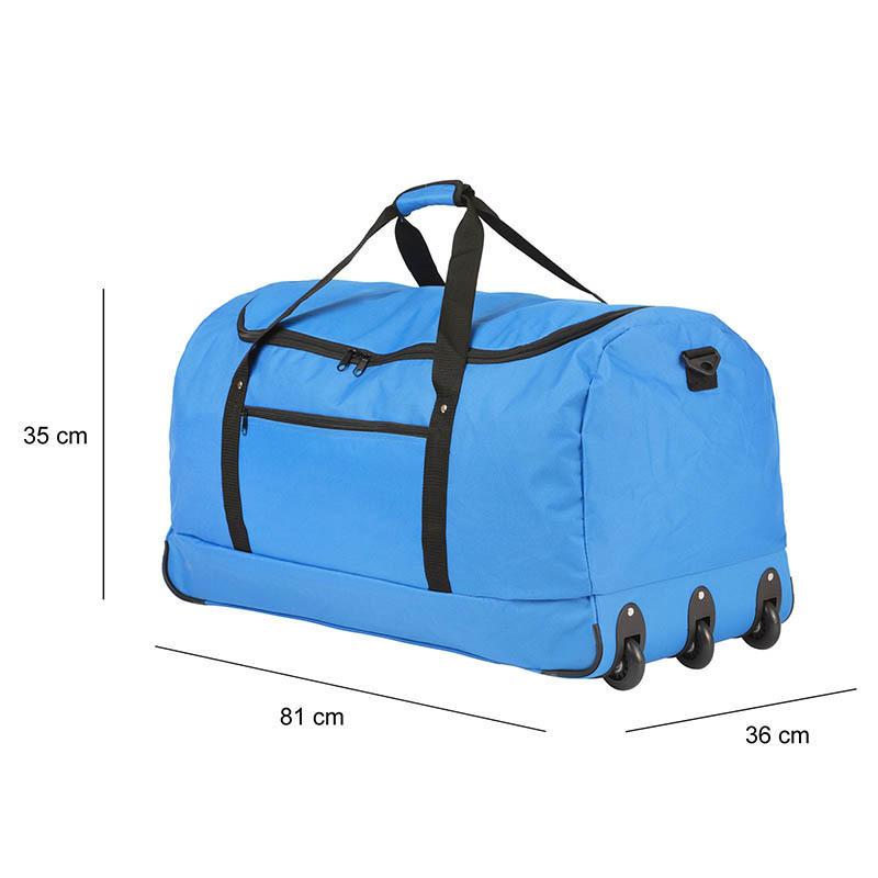 Дорожня сумка на колесах TravelZ Wheelbag 100 л Blue (927753) - фото 2