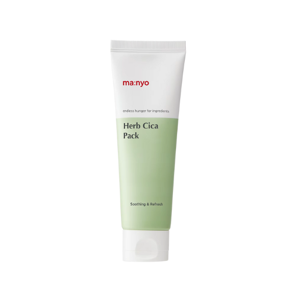 Маска успокаивающая глиняная с зеленым чаем Manyo Herb Green Cica Pack 75 мл (1210451161)