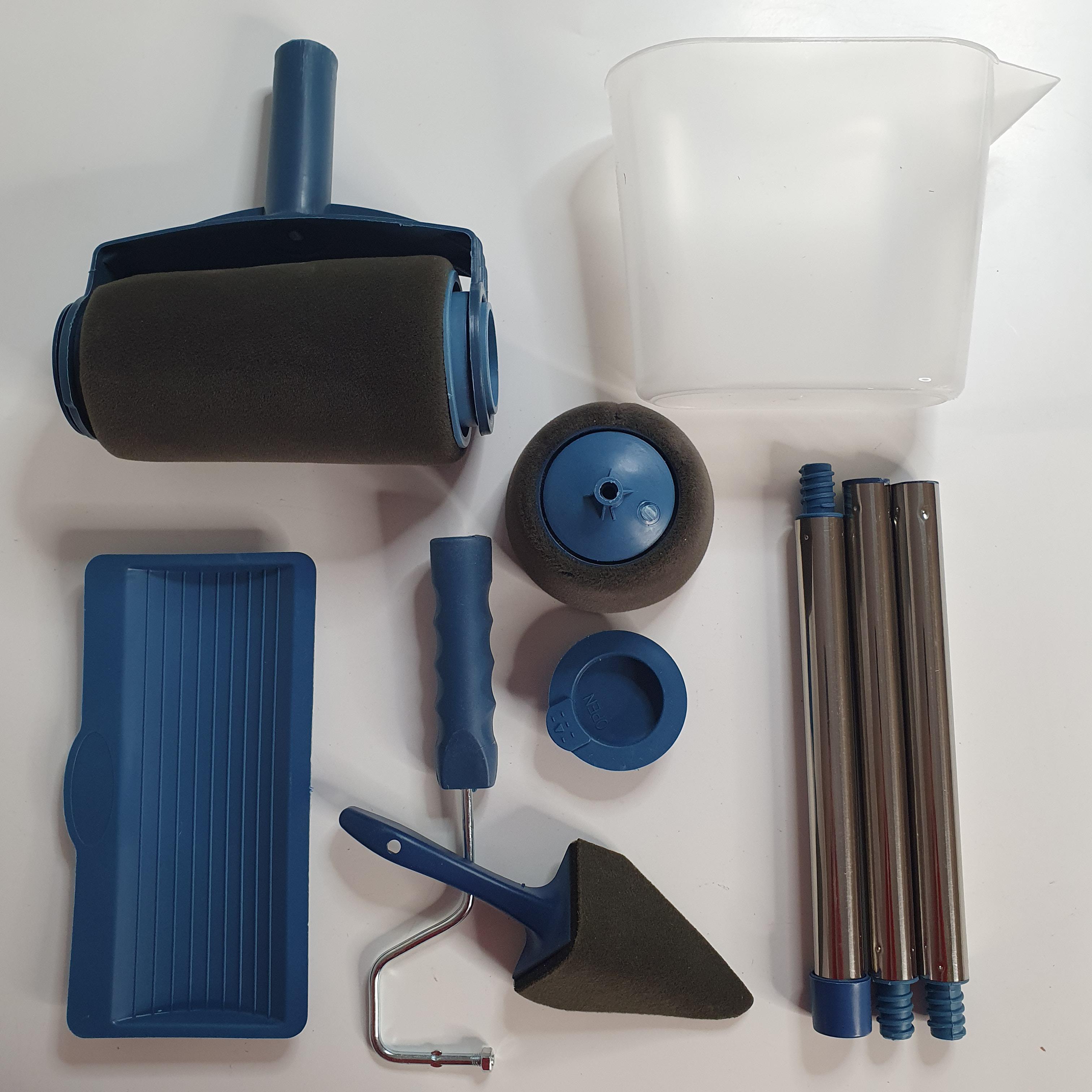 Набір для фарбування стін та стелі Point Roller 5в1 Синій VPR-225-Blue) - фото 2 Набір для фарбування стін та стелі Point Roller 5в1 Синій VPR-225-Blue) - фото 2