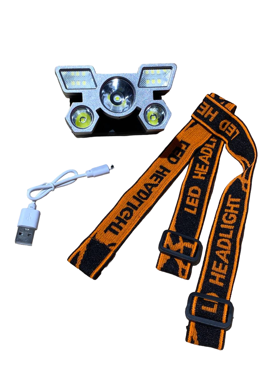 Фонарь налобный трансформер LED3 линз/2SMD (000019654)