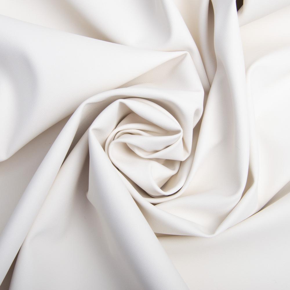 Тканина штучна шкіра Classic матова Молоко (23780)