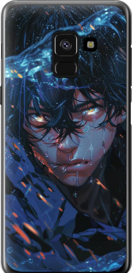 Чехол на Samsung Galaxy A8 2018 A530F Satoru Gojou (6128u-1344-42517)