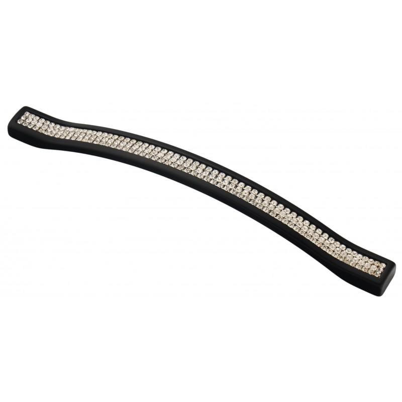 Ручка OZKM Odessa 5268-012 192 мм Матовый черный с камнями