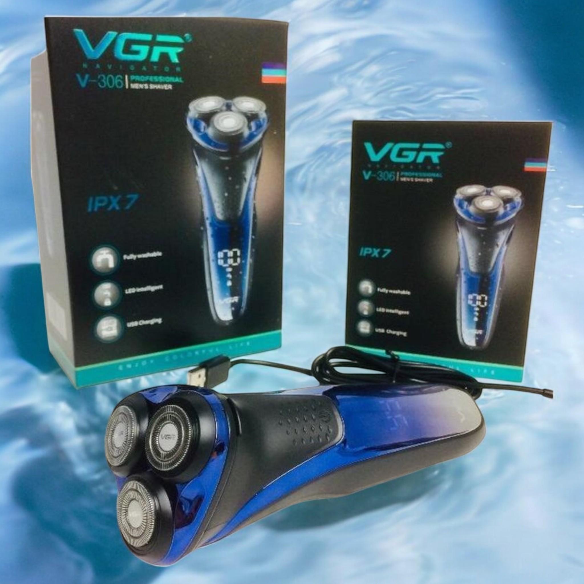 Електробритва VGR V 306 роторна аккумуляторна водонепроникна з плаваючими ножами (Е_VGR/V306) - фото 9 Електробритва VGR V 306 роторна аккумуляторна водонепроникна з плаваючими ножами (Е_VGR/V306) - фото 9